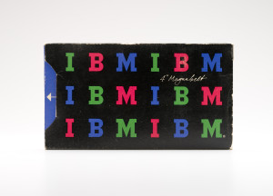 Magnetic belt packaging Made by IBM