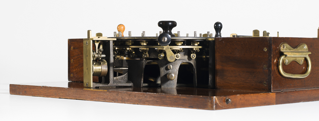 Mechanical calculator designed by Joseph Edmonson